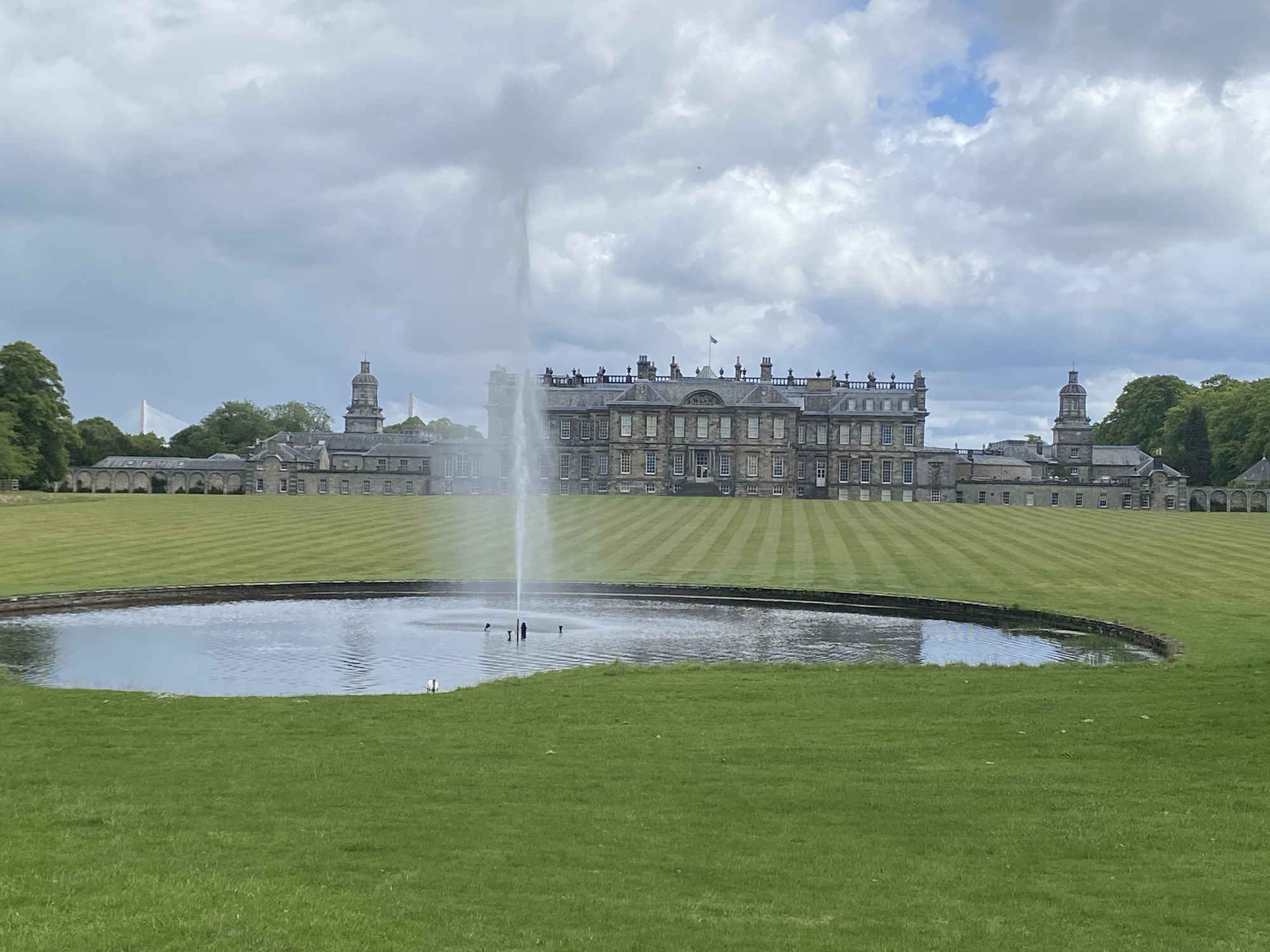 Aileen and Mark at Hopetoun House
