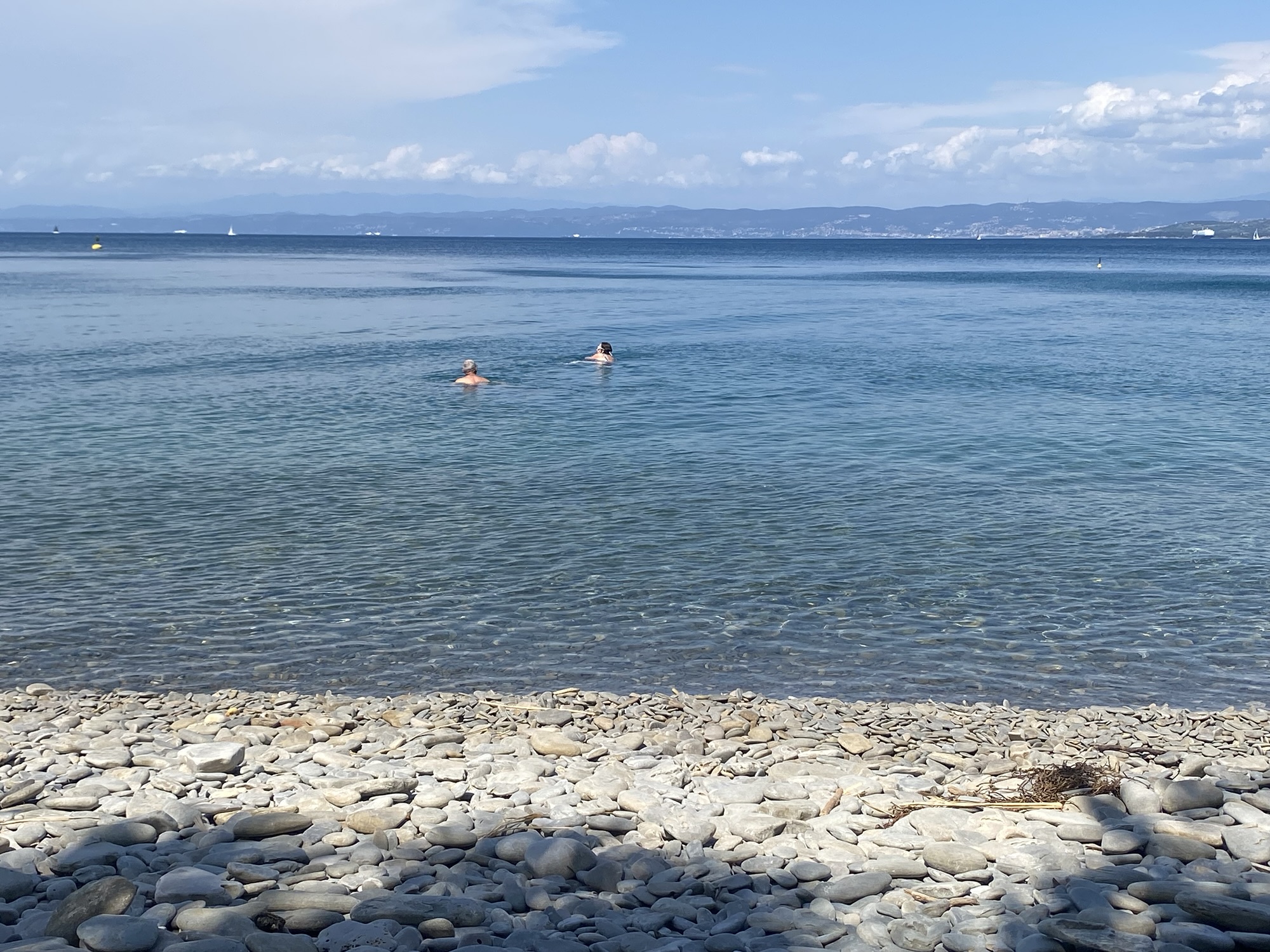Relaxing day at the local beach