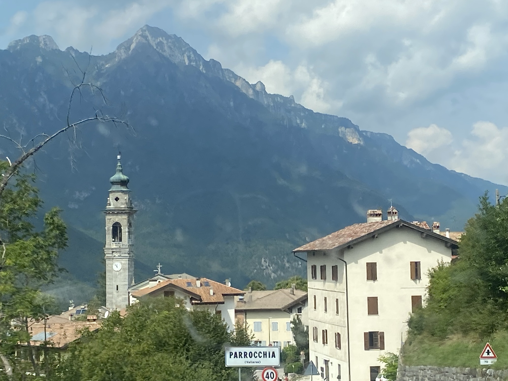 Road over the Alps